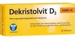 Dekristolvit D3 4000 I.E. Tabletten 30 St
