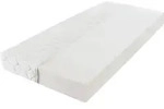 vidaXL Matratze mit waschbarem Bezug 200&times;120&times;17 cm H3 - Wei&szlig;