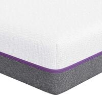 vidaXL Memory-Schaum-Matratze Mittel 80 x 200 cm Wei&szlig; und Grau