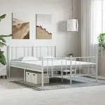 vidaXL Schaumstoffmatratze Wei&szlig; 160x210 cm 7-Zonen H&auml;rtegrad 20 ILD - Wei&szlig;