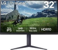 LG 32GS85Q-B.AEU, LG 32GS85Q-B, 80 cm (31.5"), 2560 x 1440 Pixel, Quad HD, 1 ms,