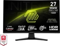 MSI MAG 274CQF, MSI MAG 274CQF, 68,6 cm (27"), 2560 x 1440 Pixel, Wide Quad HD, 0,5