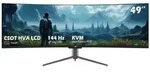 TITAN ARMY C49SHC Gaming-Monitor, 32:9, 144 Hz, C49SHC
