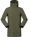 Bergans Herren Winterjacke Oslo Insulated Shell Coat Men Gr&uuml;n S - Gr&uuml;n/Schwarz - S