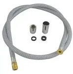 Kludi Schlauch f&uuml;r K&uuml;chenarmaturen M15x1xG1/2"x1500 neutral - Wei&szlig;