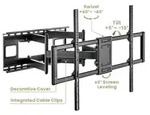 VALUE TV-Wandhalterung, flexibel, 60-120 Zoll, bis 120 kg