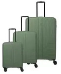 Koffer TRAVELITE Air Stripe S,M,L Slim GR&Uuml;N Gr&ouml;&szlig;e: S, M, L - Gr&uuml;n