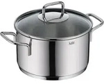 Silit Extra Cook Kochtopf 20 cm mit Glasdeckel 3201113789 4004633306337 - Silber