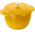 Staub - Kleiner, runder Topf LA COCOTTE, 1,75 Liter, Zitronengelb