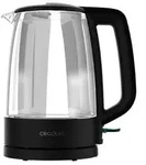 Cecotec ThermoSense 320, 1,7 l, 2200 W, Transparent, Schwarz, Glas,