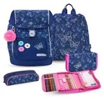 Belmil Comfy Plus Premium Schulranzen Set 4-teilig "Sapphire" - Blau