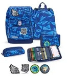 Belmil Premium Comfy Plus Schulranzenset 5-teilig - Glacier Blue - Blau