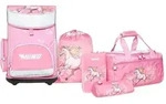 Einheitsgr&ouml;&szlig;e MW-355|MUWO "Lil Horse" Kinder Schulranzen Set 5tlg. - Rosa