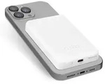 SBS 5000 mAh kabellose magnetische Powerbank - Wei&szlig;