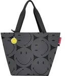 reisenthel Einkaufstasche Damentasche Tasche shopper M smiley Grey ZS7085 - Grau