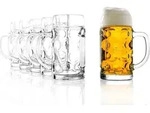 Bierkrug ISAR 0,5 Liter 6er-Set &ndash; St&ouml;lzle Lausitz &ndash; stabiler Bierseidel aus