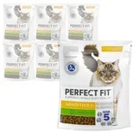 Perfect Fit Sensitive 1+ mit Pute 6x750g Trockenfutter F&uuml;r Katzen mit...