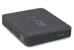 SBS 5000-mAh-Powerbank von hoher Dichte - Schwarz