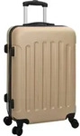 vidaXL Koffer 3 stk. Champagner 50 x 31 x 78 cm ABS Kunststoff - Beige