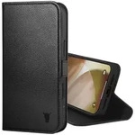 TORRO iPhone 17 Pro Max Lederh&uuml;lle (MagSafe-Laden) - Schwarz - Schwarz