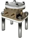 Steinberg Einbauk&ouml;rper1/2" f&uuml;r freist.Wanne/Brause-Armatur, 1 Stk. - Wei&szlig;
