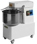 HENDI Spiralteigmaschine 32 l Sch&uuml;ssel fest 400V 1100W - Wei&szlig;