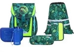 McNeill Schulranzen Primo Schoolbag Set 9-teilig Tropic gr&uuml;n - Gr&uuml;n