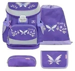Belmil Belmil Mini-Fit ergonomisches Schulranzen-Set 4-teilig "Starlight Wings" -