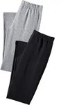 VIVANCE ACTIVE Caprileggings 1x hellgrau-meliert, 1x schwarz Gr&ouml;&szlig;e 52/54 -