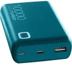 Cellularline ESSENCE TURBO 10000, 10000 mAh, 20 W, Gr&uuml;n - Gr&uuml;n
