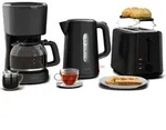 Klarstein Velaire Vollst&auml;ndiges Fr&uuml;hst&uuml;cksset &ndash; Toaster 2 Scheiben mit