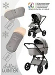 Moon Gio 2.0 Kinderwagen Winterpaket inkl. Handmuff und Fu&szlig;sack, Farbe/Dessin:Ghost