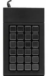 Contour Design Active Key AK-100/24, Mini, Kabelgebunden, USB, Schwarz - Schwarz