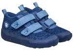 Affenzahn Knit Happy Elefant Klettschuh Blau - Blau - 22