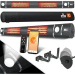 KESSER&reg; Infrarot Heizstrahler 3000W mit WLAN, Fernbedienung & LED-Beleuchtung -