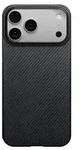 Pitaka KI1701BP, Cover, Apple, iPhone 17 Pro, 16 cm (6.3"), Schwarz - Schwarz