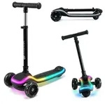 Kinderkraft RAKET - Kinderroller &ndash; 3 R&auml;der &ndash; LED-Plattform & RGB-R&auml;der &ndash;