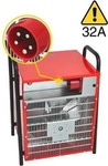 Elektroheizer WDH-IFH15 (15kW) - Rot
