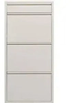 Kare Design Schuhschrank Caruso, Creme, 115x50x15 cm - Beige