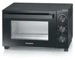 Severin TO 2075, 30 l, Schwarz, Freistehend, Drehregler, 100 - 230 &deg;C, Metall,