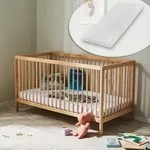 Kids Collective Babybett Kinderbett Gitterbett 60x120 und 70x140 cm mit Matratze