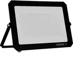 OSRAM LED-Fluter, 100W, 9000lm, 3000K, 105&deg;, warmwei&szlig; - Schwarz