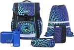 McNeill Schulranzen Bravo Schoolbag Set 9-teilig Gamer schwarz - Schwarz