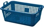 Lockweiler Tragekorb Polyethylen blau 45l 620x425x250mm - 390/62 - Blau