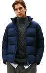 Tommy Hilfiger Herren Pufferjacke Down Stand mit Stehkragen, Blau (Desert Sky),...