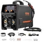 VEVOR MIG-Schwei&szlig;ger&auml;t, 130Amp synergisches MIG-Schwei&szlig;ger&auml;t, gasloser
