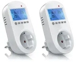 BEARWARE 2x Steckdosen Thermostat f&uuml;r Heiz & Klimager&auml;te Individuell...