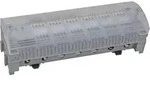 Modulanschlussleiste Alpha-Basis 230 V - Grau/Transparent