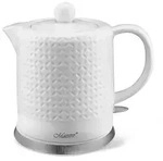 Elektrischer Keramikwasserkocher 1,2 l MR-067 MAESTRO - Silber