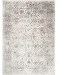 Tapiso Teppich VALLEY Modern Kurzflor Hellgrau Wohnzimmer 300 x 400 cm - Grau